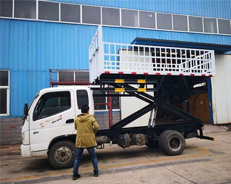 Truck Scissor Loading Lift Platform